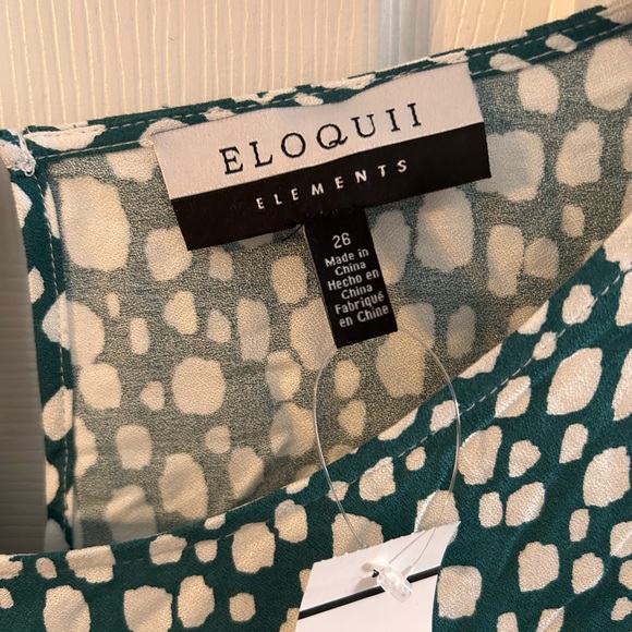 Eloquii Elements tiered dress - size 26 - Picture 3 of 7
